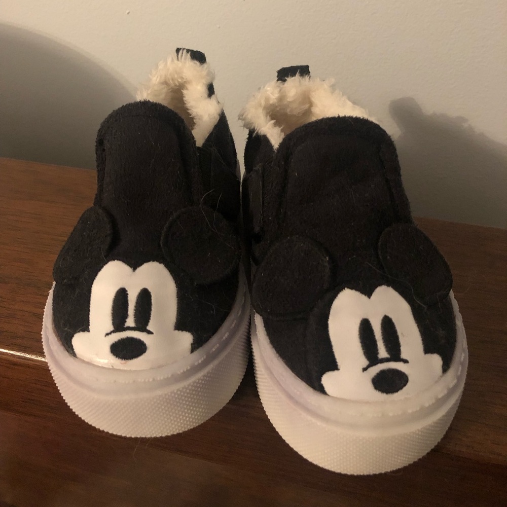 Mickey Mouse Slip On Sneakers